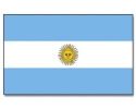 Argentinien gedruckt im Querformat | 90 x 150 cm
