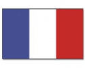 Frankreich gedruckt im Querformat | 90 x 150 cm