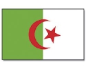 Algerien Hissfahne gedruckt im Querformat | 90 x 150 cm