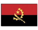 Angola Fahne / Flagge am Stab | 30 x 45 cm