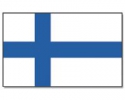 Finnland Fahne / Flagge am Stab | 30 x 45 cm