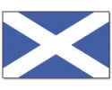 Schottland Fahne / Flagge am Stab | 30 x 45 cm