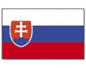 Slowakei Fahne / Flagge am Stab | 30 x 45 cm