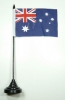 Australien Tisch-Fahne mit Fuss | 11 x 16 cm