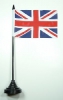 Grossbritannien Tisch-Fahne mit Fuss | 11 x 16 cm