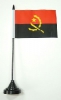 Angola Tisch-Fahne mit Fuss | 11 x 16 cm