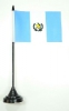 Guatemala Tisch-Fahne mit Fuss | 11 x 16 cm