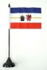Mecklenburg Vorpommern Tisch-Fahne mit Fuss | 11 x 16 cm