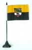 Sachsen Anhalt Tisch-Fahne mit Fuss | 11 x 16 cm