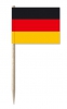 Mini-Fahnen Deutschland | 30 x 40 mm
