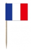 Mini-Fahnen Frankreich | 30 x 40 mm