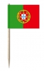 Mini-Fahnen Portugal | 30 x 40 mm
