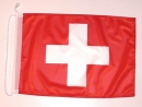 Bootsfahne Schweiz | 30 x 45 cm