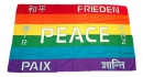 Peace mehrsprachig gedruckt im Querformat | 60 x 90 cm