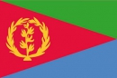 Eritrea Fahne / Flagge am Stab | 30 x 45 cm