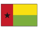 Guinea Bissau Fahne / Flagge am Stab | 30 x 45 cm