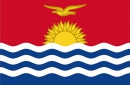 Kiribati Fahne / Flagge am Stab | 30 x 45 cm