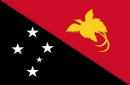 Papua Neuguinea Fahne / Flagge am Stab | 30 x 45 cm