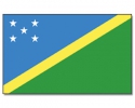 Salomon Inseln Fahne / Flagge am Stab | 30 x 45 cm