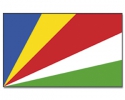 Seychellen Fahne / Flagge am Stab | 30 x 45 cm
