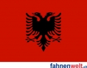 Albanien Fahne gedruckt | 60 x 90 cm