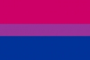 Bi-Pride Fahne gedruckt | 90 x 150 cm