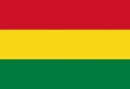 Bolivien Fahne gedruckt | 60 x 90 cm