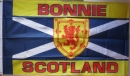 Schnes Schottland / Bonnie Scotland Fahne gedruckt | 90 x 150 cm