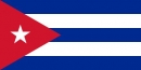 Kuba Fahne gedruckt | 60 x 90 cm