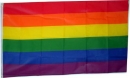 Regenbogen Fahne gedruckt | 60 x 90 cm