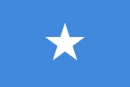 Somalia Fahne / Flagge am Stab | 30 x 45 cm