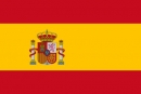 Spanien mit Wappen Fahne gedruckt | 150 x 250 cm
