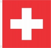 Schweizer Fahne aus Stoff 200 x 200 cm