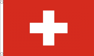 Schweizer Fahne aus Stoff 90 x 150 cm