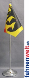 Bern BE Tisch-Fahne DeLuxe ohne Stnder | 16  x 16 cm