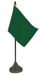 Grne Tisch-Fahne gedruckt | 10 x 15 cm