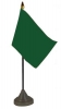Grüne Tisch-Fahne gedruckt | 10 x 15 cm