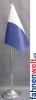 Luzern LU Tisch-Fahne DeLuxe ohne Stnder | 16 x 16 cm