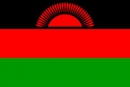 Malawi 1964 - 2010 Tisch-Fahne DeLuxe ohne Stnder | 15.5  x 24 cm