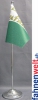 Waadt VD Tisch-Fahne DeLuxe ohne Stnder |16 x 16 cm