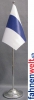 Zug ZG Tisch-Fahne DeLuxe ohne Stnder | 16 x 16 cm