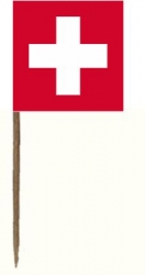 Mini-Fahnen Schweiz | 40 x 40 mm